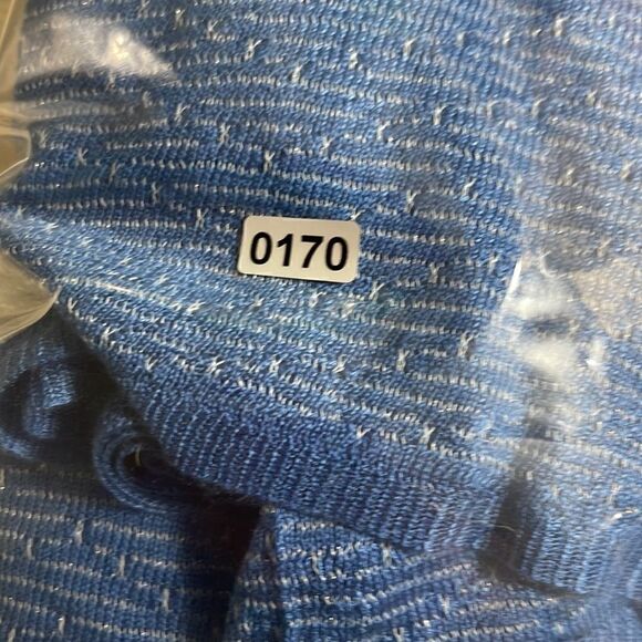 Echo Design Open Cardigan womens One Size light Beach Duster Travel blue NWT - Picture 9 of 9